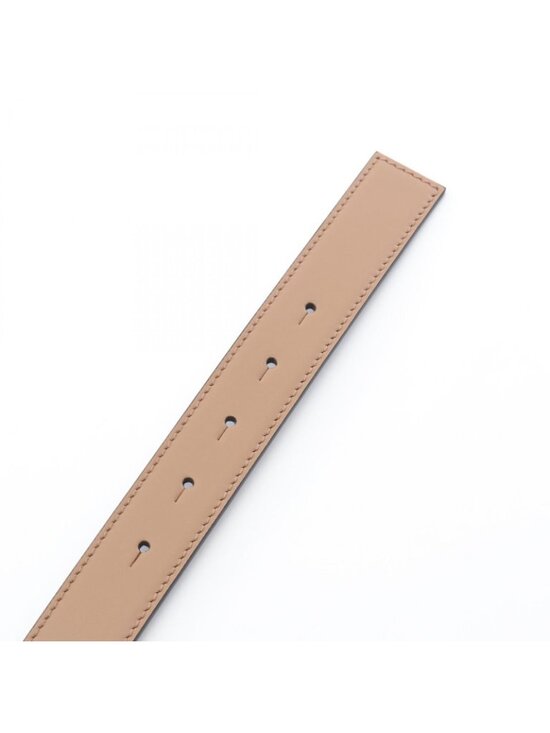 Loewe Belt Reversible Anagram Bombe Gold Tan Leather main image 5